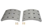 ROULUNDS RL213000A8 / drum brake pads front/rear (410x220. standard)