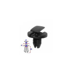 ROMIX (package 10pc) fastening  Peugeot, Citroen