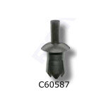car fastener upholstery (Suitability: Wheel Arc Cover Mud Guard; other pc finish; bumper, number package: 10 pc.) MERCEDES E (W210), E (W211), M (W164); SEAT ALHAMBRA; VW SHARAN, TOURAN 06.95-12.11