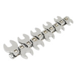 SEALEY set open end wrench metric size 3/8", 10 pc.(10, 11, 12, 13, 14, 15, 16, 17, 18, 19mm)