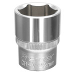 WallDrive socket 22mm 1/2 Sq Drive S1222