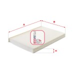 SOFIMA S 3391 C / cabin filter fits: alfa romeo giulia, stelvio 2.0/2.2d/2.9 10.15-