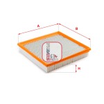 SOFIMA S 3A43 A / air filter (cartridge) fits: dodge avenger, journey, fiat freemont 3.6/3.6alk 09.10-