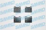 SAMKO Brake Pad Set,  disc brake 5SP024