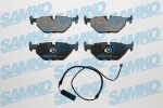 SAMKO Brake Pad Set,  disc brake 5SP463A