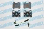 SAMKO Brake Pad Set,  disc brake 5SP485A