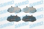 SAMKO Brake Pad Set,  disc brake 5SP663
