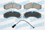 SAMKO Brake Pad Set,  disc brake 5SP955A