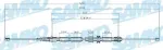 SAMKO Cable Pull,  parking brake C0263B