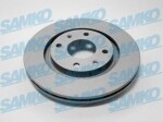 SAMKO Brake Disc TOTAL COATED C1141VR
