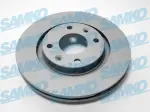 SAMKO Brake Disc TOTAL COATED P1002VR