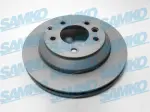 SAMKO Brake Disc TOTAL COATED P2000VR
