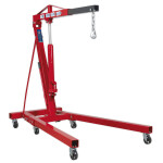 SEALEY hydraulic on wheels workshop crane repair shop- garaazi max tõstej  1000kg, weight 75kg