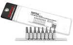 TOPTUL Receptacles TORX hole , 1/4", on plate
