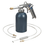 Sealey set - pneumatic gun for applying rust protection wax (ml) + accessories.