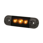 STRANDS SLD800332 / marker light dark knight slim side marker led orange/smoked 84mm