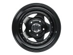wheel steel OFF ROAD "BLACK FURY" paint: black/ lid chrome Jeep dimensions 15x10 ET -25 poldivalem : 5X114.3 diameter. cent: 73,5mm