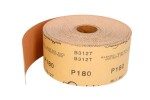 gold paper abrasive: roll, .: P180, dimensions:70mm x 50m, paint: beez, roll 1 pc