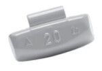 balancing weight 45g, zinc alloy wheel. plastic (franken eco typ63)