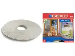 E-seal, white 9x4mm 6m