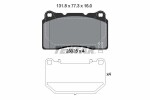 TEXTAR Brake Pad Set,  disc brake Q+ 2332502