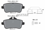 TEXTAR Brake Pad Set,  disc brake Q+ 2521501