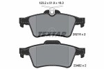TEXTAR Brake Pad Set,  disc brake Q+ 2521801