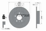 TEXTAR Brake Disc 92065100
