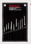 TOPTUL punch set 10pc