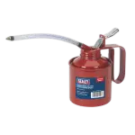 SEALEY metal oil can flexible pipes 500 ml