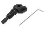 LAUNCH TPMS SENSOR/BK / TPMS sensor launch, universal programmable, with aluminum valve (black), 433 MHz, European, suitable for: universal (requires programming, intended for launch devices only)