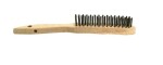 wire brush wooden