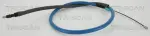 TRISCAN Cable Pull,  parking brake 8140 10146