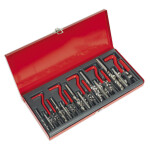 SEALEY Thread Repair set M5x0.8, M6x1, M8x1.25, M10x1.5, M12x1.75mm