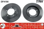 TRW Brake Disc DF4156