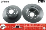 TRW Brake Disc DF4189