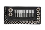 set sockets 1/2" 6kt, short i long (32 pc) in box