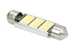 BULB LED, 1pc., C5W, 12V, max. 3,2W, color light cold white, max. 6000K, type plug SV8,5, not suitable for use üldkasutatavatel teedel, vehicles canbus system