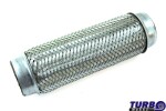 pipe ; steel steel (length  10'' (25,5cm), diameter inner: 3'' (7,62cm), connection flexible Exhaust System 3x10'')