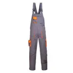 Work trousers with braces gray XXL