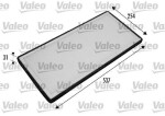 Filter,  cabin air VALEO ESSENTIAL 698775