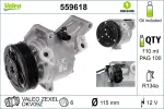 Compressor,  air conditioning VALEO ORIGINS NEW OE TECHNOLOGY 12V 559618