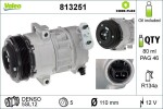 Compressor,  air conditioning VALEO CORE-FLEX 12V 813251