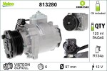 Compressor,  air conditioning VALEO CORE-FLEX 12V 813280