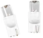 LED 12V white T10 W5W wide beam 2pc