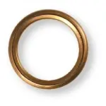 copper fastening copper washer inside hollow 8x12x1,5mm