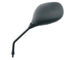 Mirror (left, diameter thread: 8mm, turn signal: right side, paint: black) suitable for: HONDA NPS; PEUGEOT V-CLIC 50 2005-2012