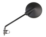 Mirror (Universal, diameter thread: 8mm, turn signal thread: right side, paint: black)