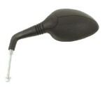 Mirror (left, diameter thread: 8mm, turn signal thread: right side, paint: black) PEUGEOT ELYSEO 50-150 1997-