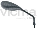 Mirror MOTO. Universal CARBON. M10. right side